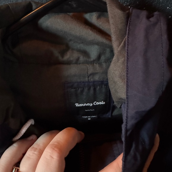 Barney Cools Blue Waterproof Rain Hooded Jacket - Picture 3 of 4